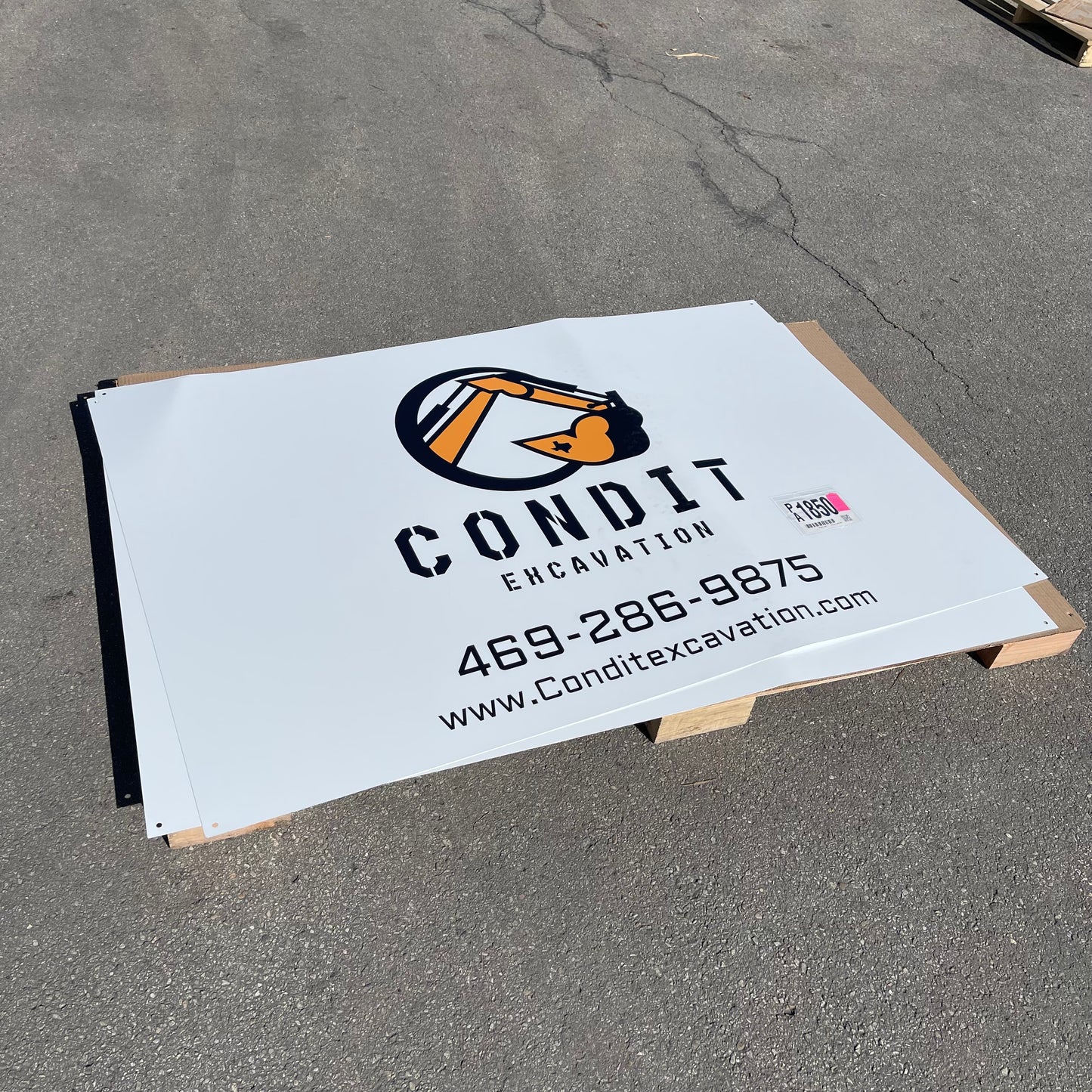 ZA@ MIXED Aluminum Signs 72”x48” (AS-IS)
