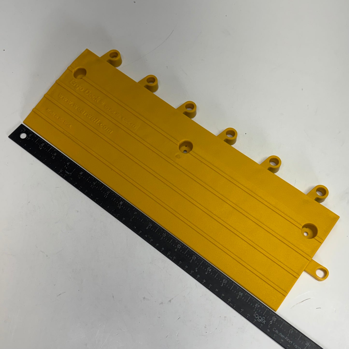 ERGO DECK (10 PACK) Ramp Yellow Case Sz 7/8" x 6" x 18", 560.78X6X18YL-CS10
