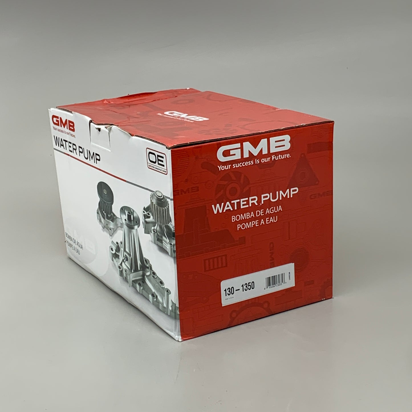 GMB Engine Water Pump for Chevrolet/GMC/Jeep/Pontiac Vehicles 189530 130-1350