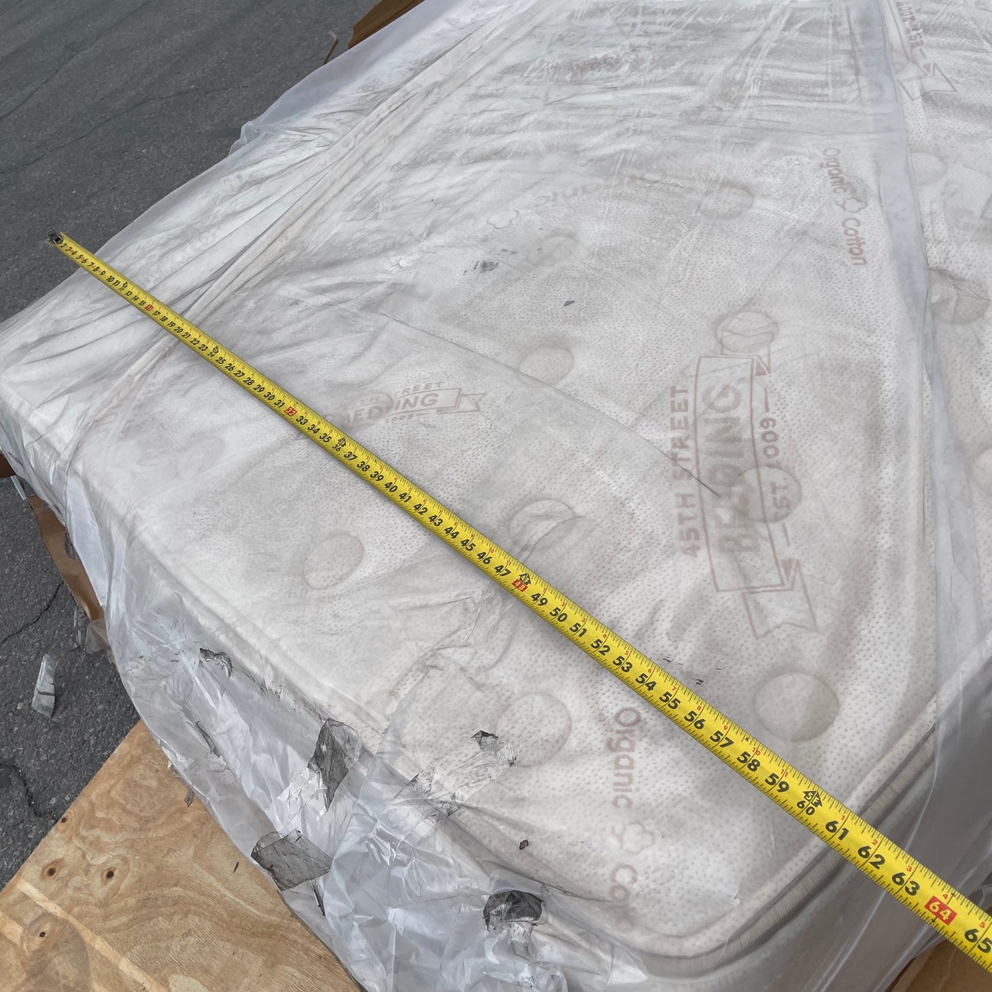 ZA@ Pallet of 45TH STREET BEDDING  Organic Cotton Mattress 82”x61” (AS-IS)