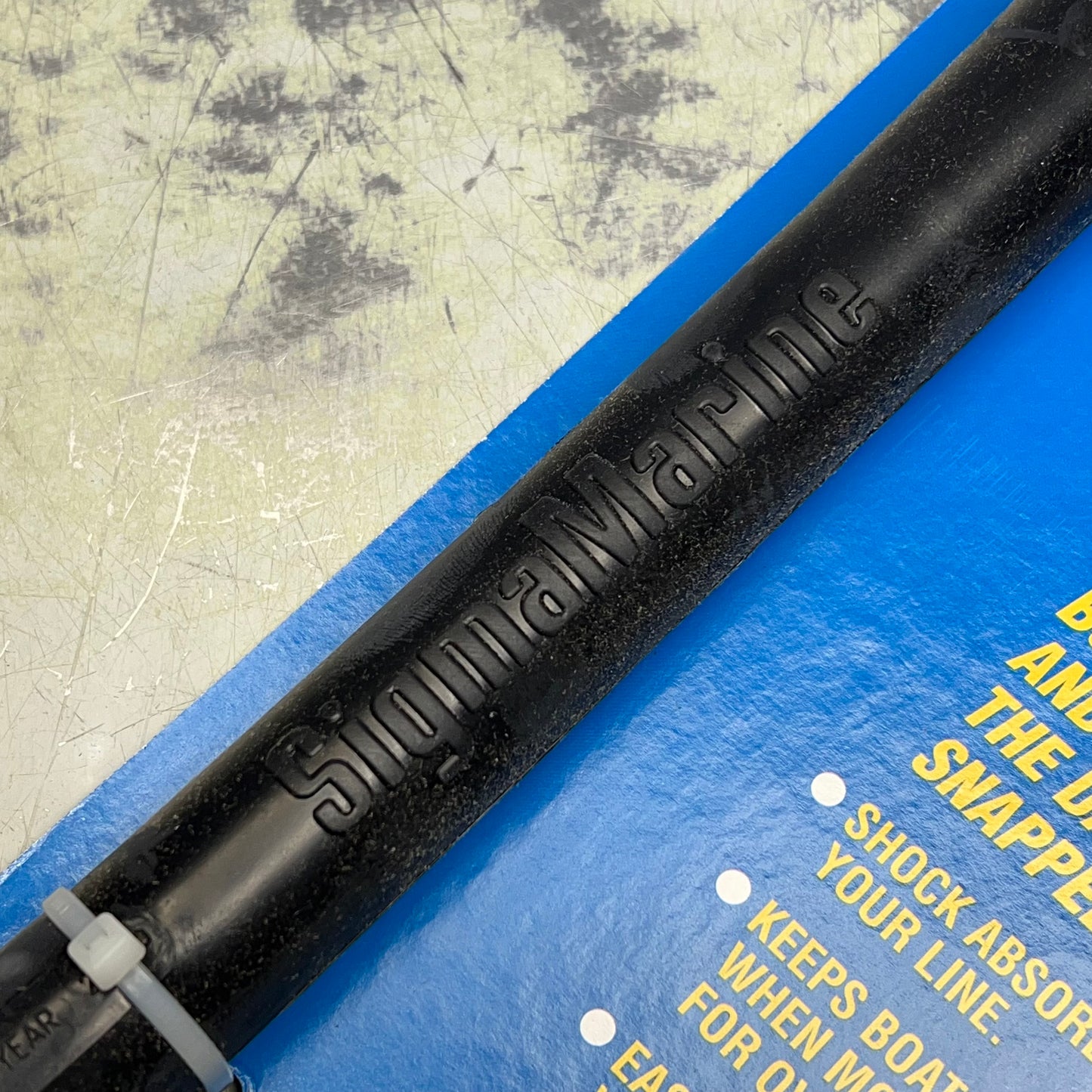 FALCON EPDM Rubber Line Master Mooring Snubber 5/8" Black LLM2-4310