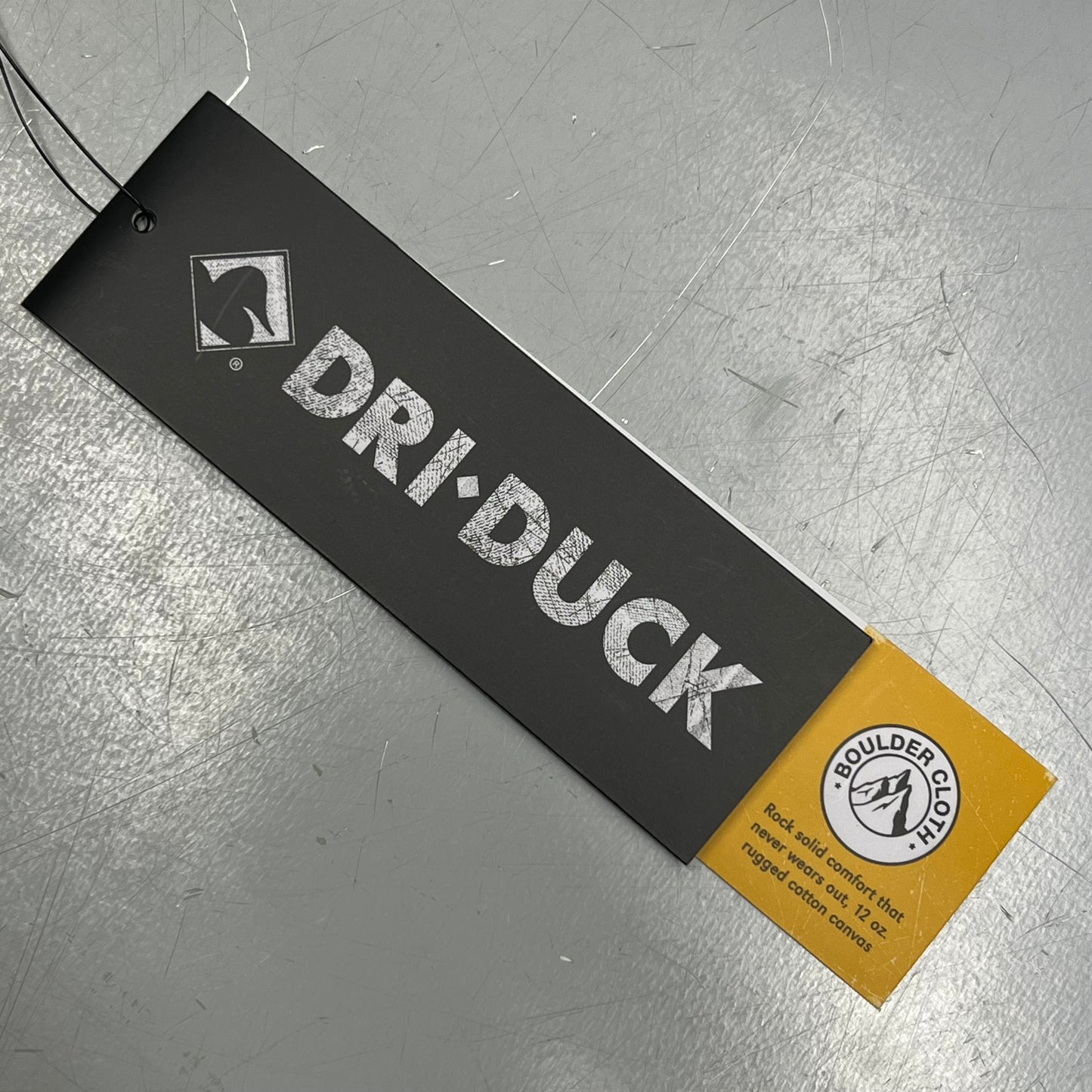 DRI DUCK Boulder Cloth Canvas Cheyenne Hooded Jacker Men's Sz L Navy Blue 5020