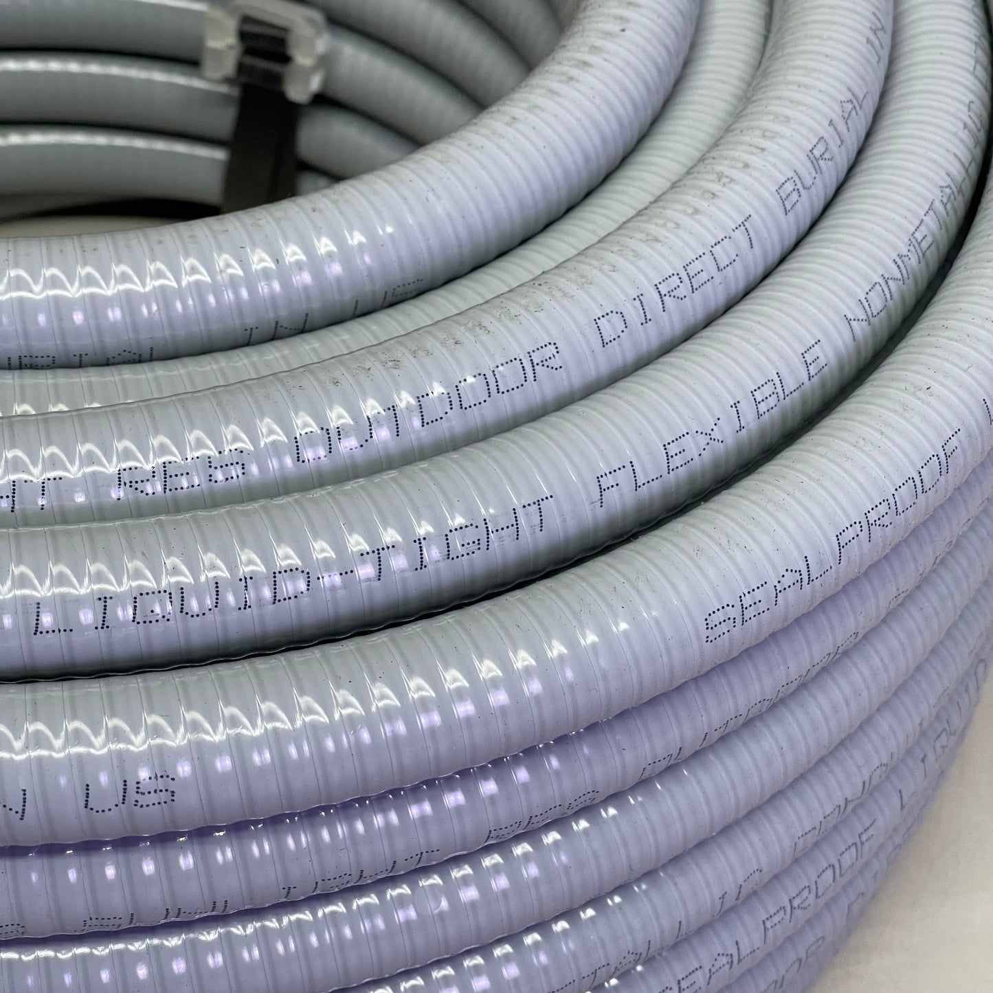 MARS Liquid Tight Type B Flexible Conduit 1/2" x 100' Grey 35P5801
