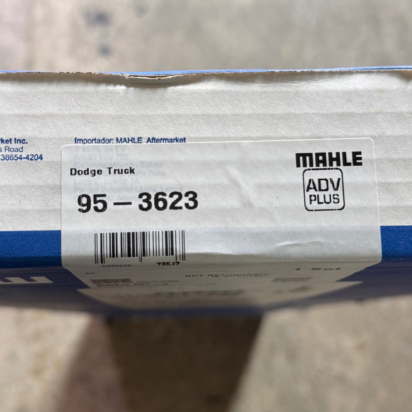 MAHLE Engine Kit Gasket Part Set Standard Thickness Dodge Cummins 5.9L Black 95-3623