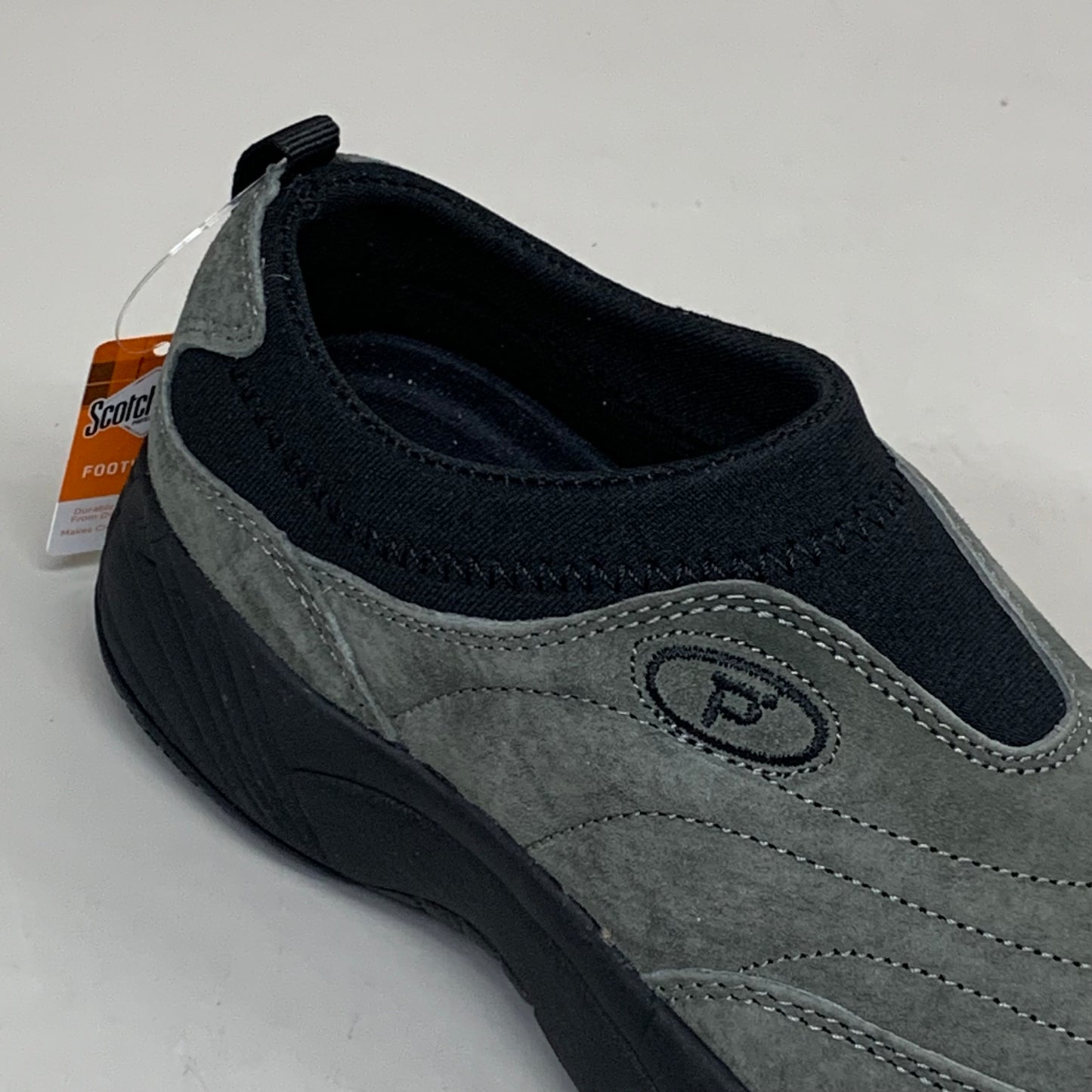 PROPET Wash & Wear Slip-On II Shoes M(B) Women's SZ 6.5 SR Pewter Suede W3851SPWM-06H