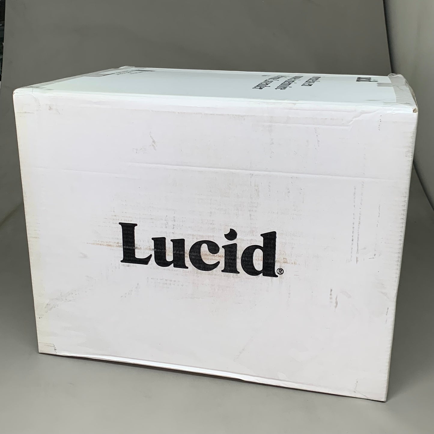 LUCID 4" Lavender Infused Memory Foam Mattress Topper Cali-King LU40CK30VT New