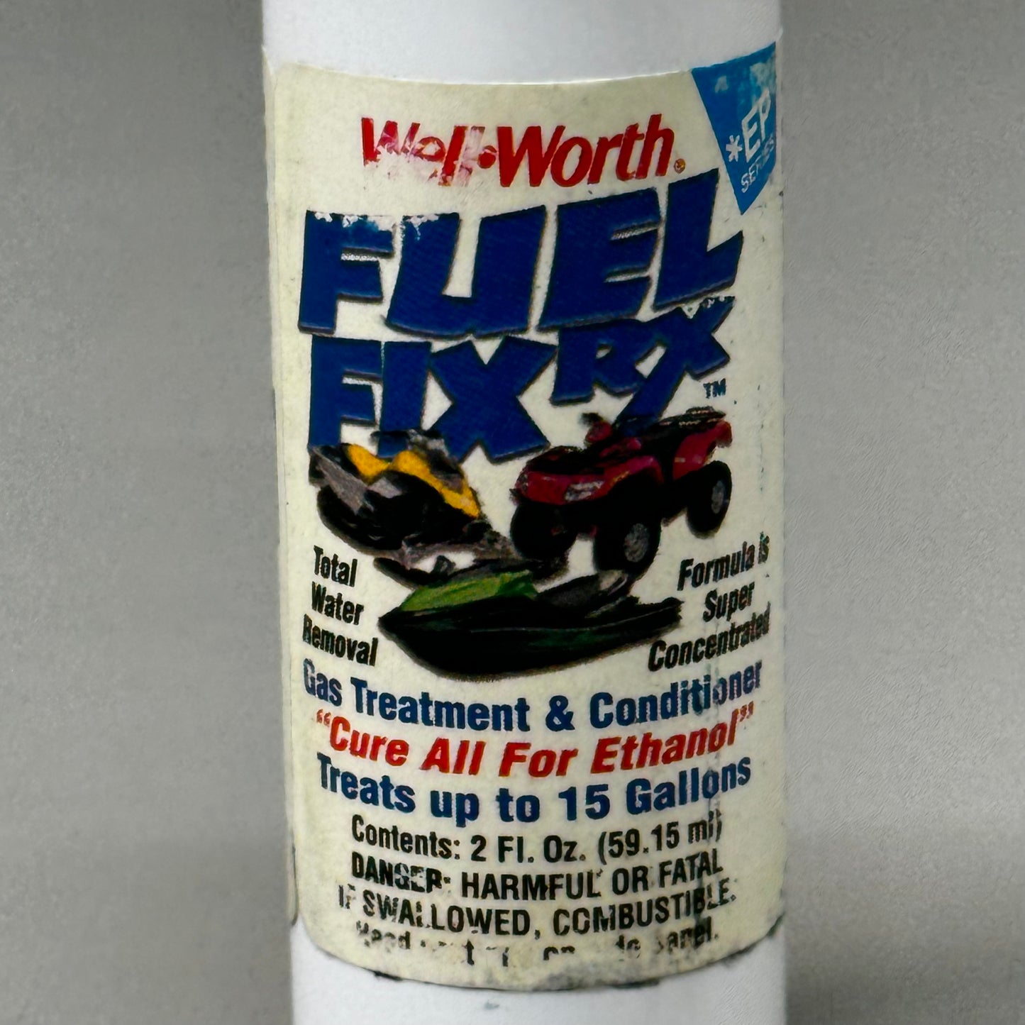 ZA@ WELL WORTH (24 PACK) Fuel Fix All Season Protection The Cure 2fl oz 8057 AS-IS New Other