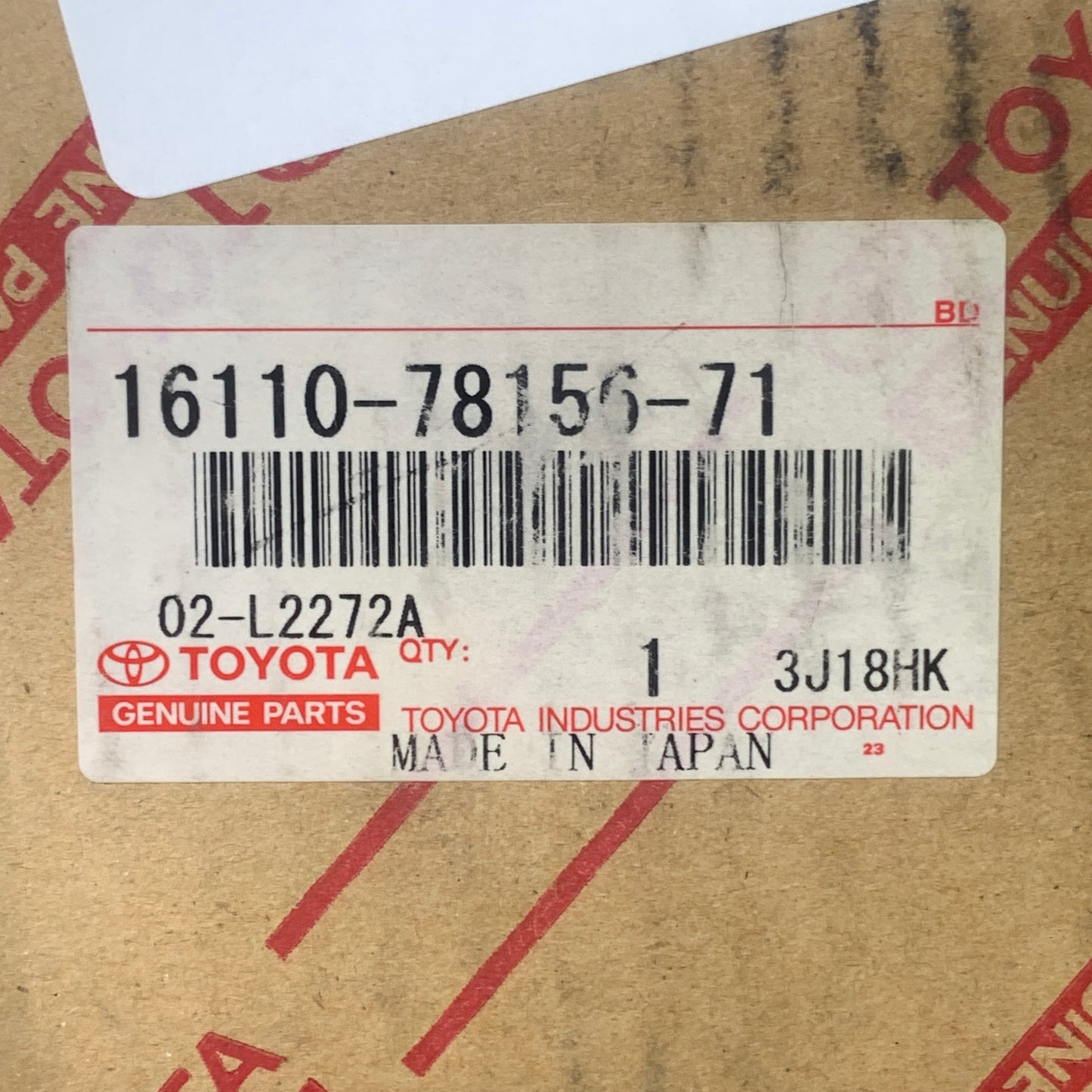 TOYOTA Water Pump for Forklift 7FG 8FG 4Y Engine 1610-78156-71 (New)