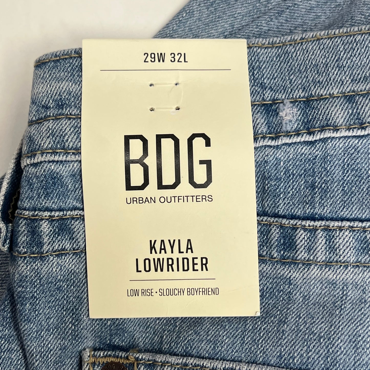 URBAN OUTFITTERS Kayla Low-rise Jeans Women's Sz 29W 32L Salton CP1171215