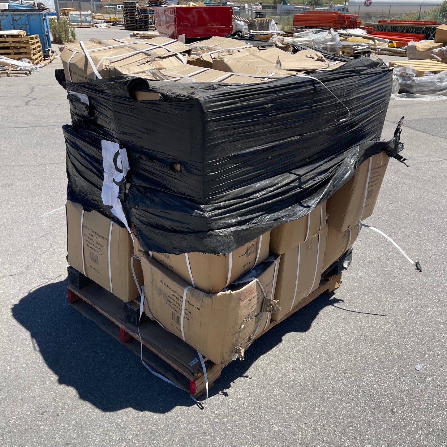 ZA@ Pallet of BIOTIN Strength Sprayer Cap Clear 48x38.5x40 CM BSY-3.1 (New)(A)