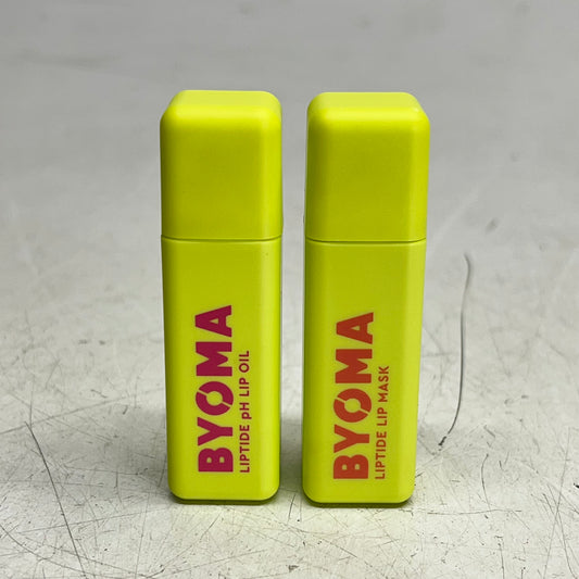 BYOMA (2 PIECE SET) Galactic Liptide Duo Barrier Boosting Lipcare 5ml BB 11/26