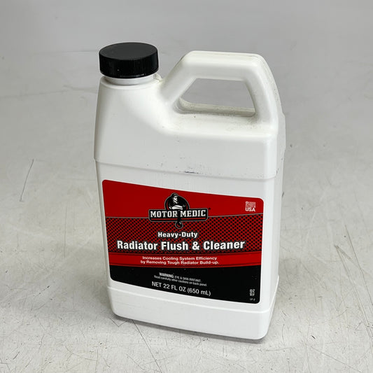 ZA@ MOTOR MEDIC (2 PACK) Heavy Duty Radiator Flush & Cleaner Deep Cleaning Formula 22 fl oz  C2124