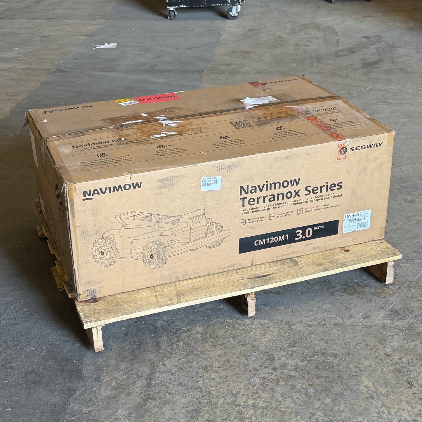 SEGWAY Navimow 3 Acre Professional Robotic Mower CM120M1