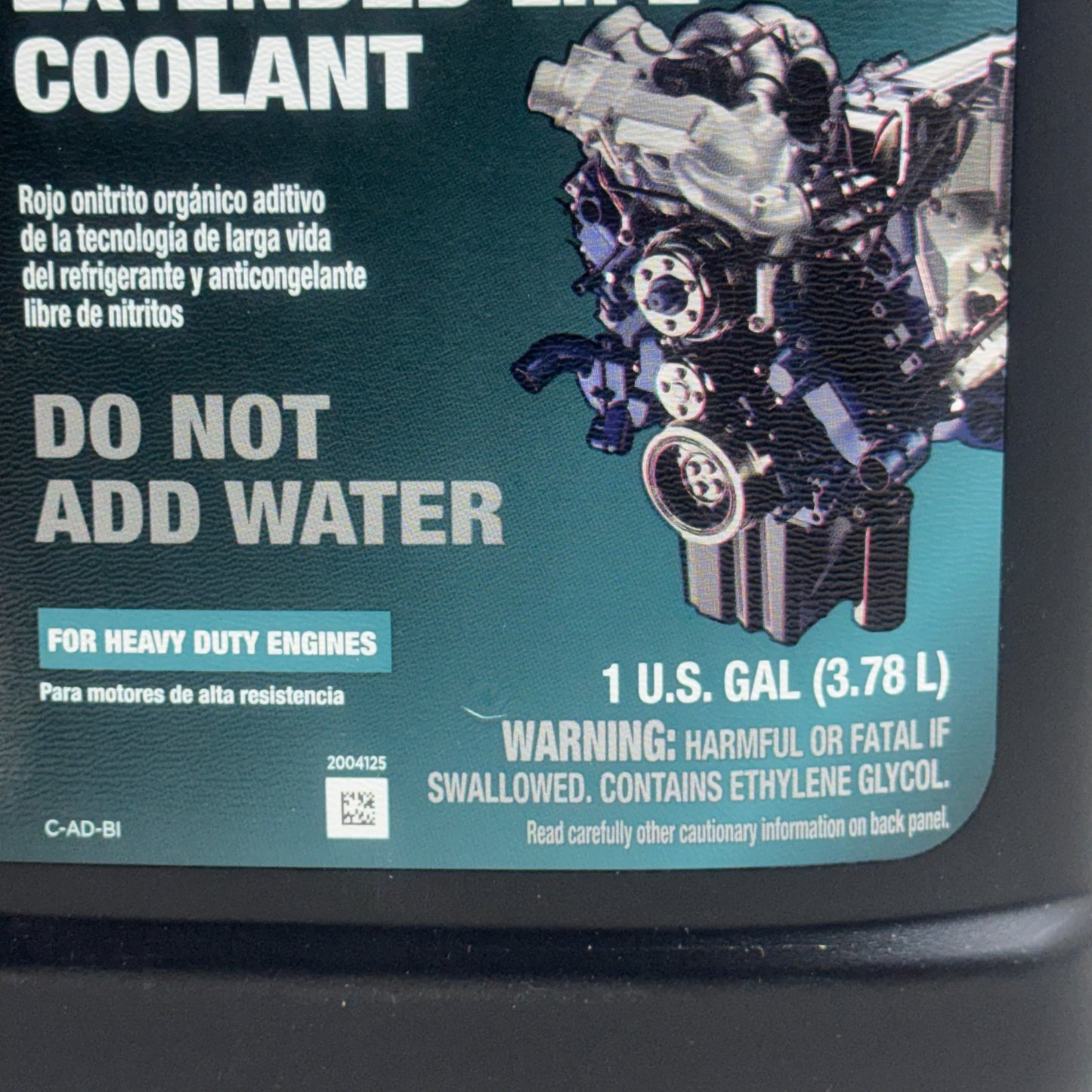 FLEETRITE 50/50 Pre-diluted Extended Life Coolant 1 Gal. FLTRELC5050G
