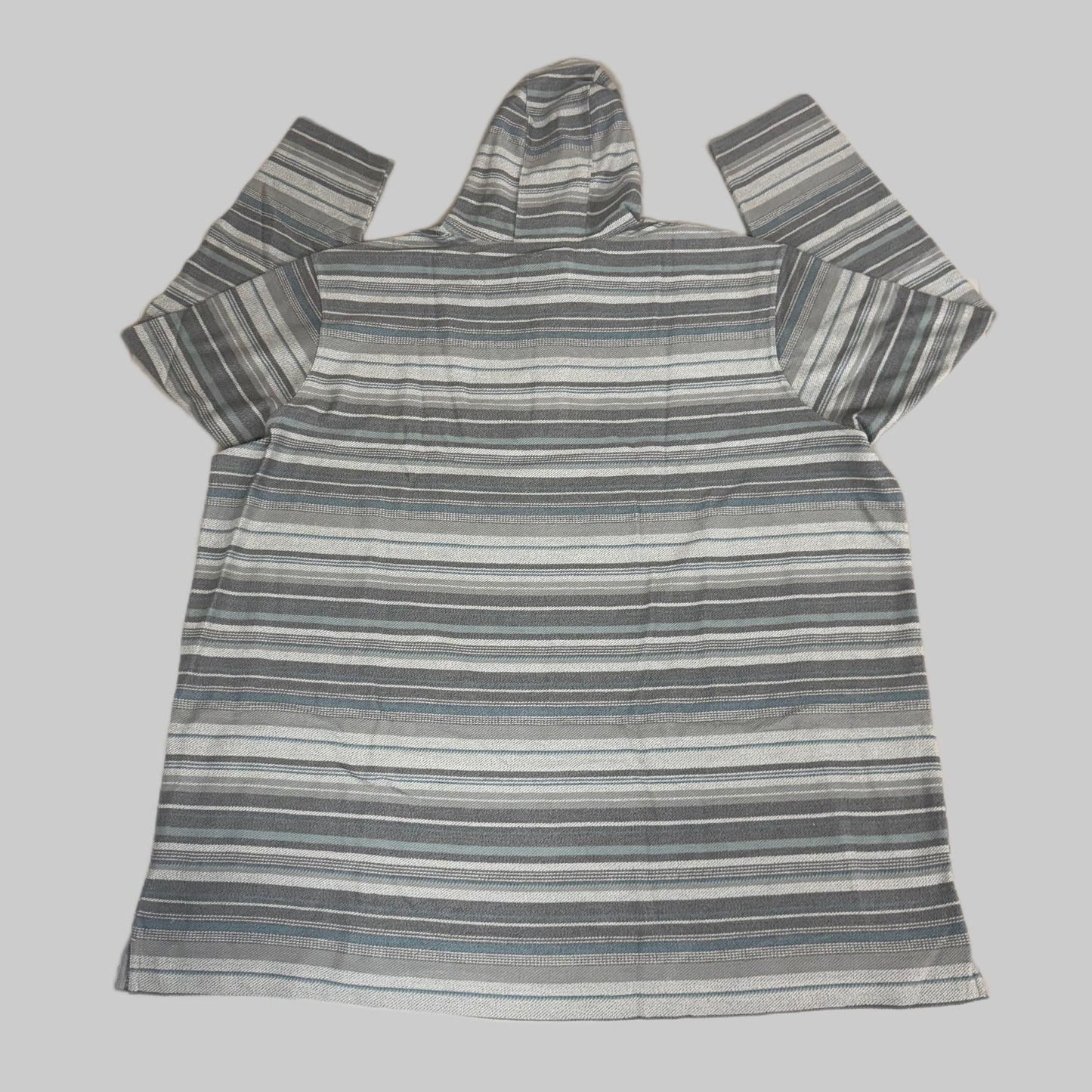 O'NEILL On Bavaro Stripe Button Pullover  Men's Sz 5XL Grey 002482891