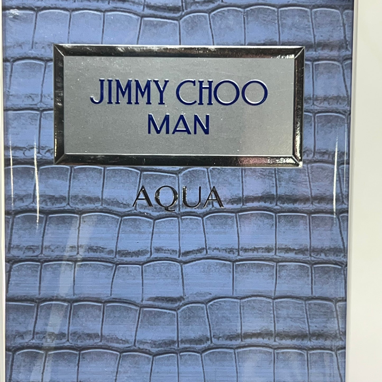 JIMMY CHOO MAN Aqua Eau De Toilette Woody Marine Scent 1.7 fl oz Blue 2597696
