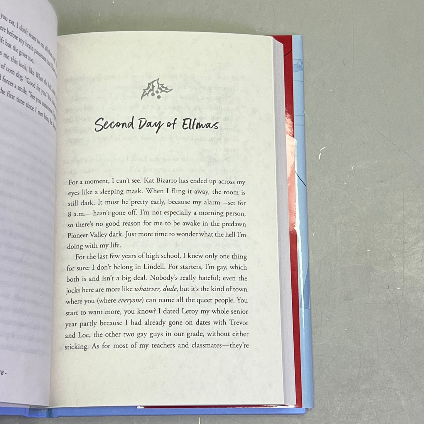 FINDING MY ELF Young Adult Fiction Christmas Hardcover Book By David Valdes