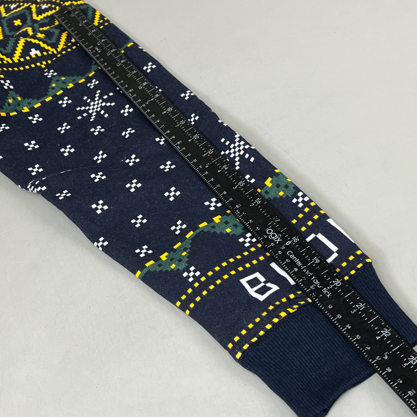OLD NAVY Men's Christmas Holiday Elf Sweater Sz M Navy/Green 572579-00-1