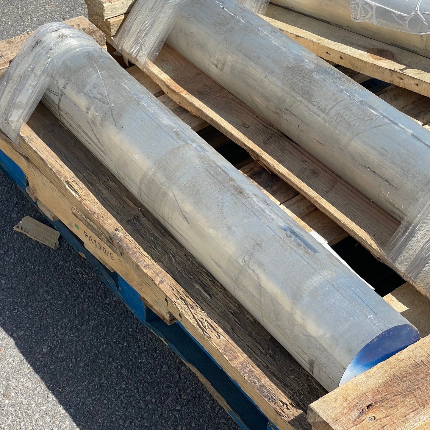 Z@ CASTLE METALS Aluminum Cylinders for Machining 36”x6” ~299 lbs (New)