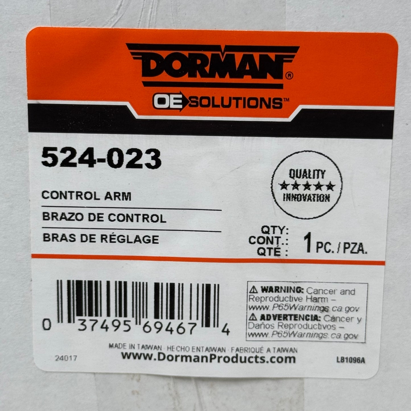 DORMAN Suspension Control Arm for Lexus LS460 Threaded Stud Type 2012-07 524-023