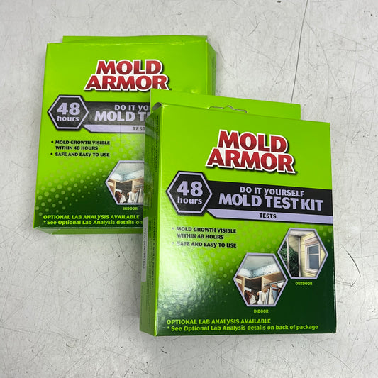 MOLD ARMOR (2 PACK) Do It Yourself Mold Test Kit Results In 24-48 Hrs FG500