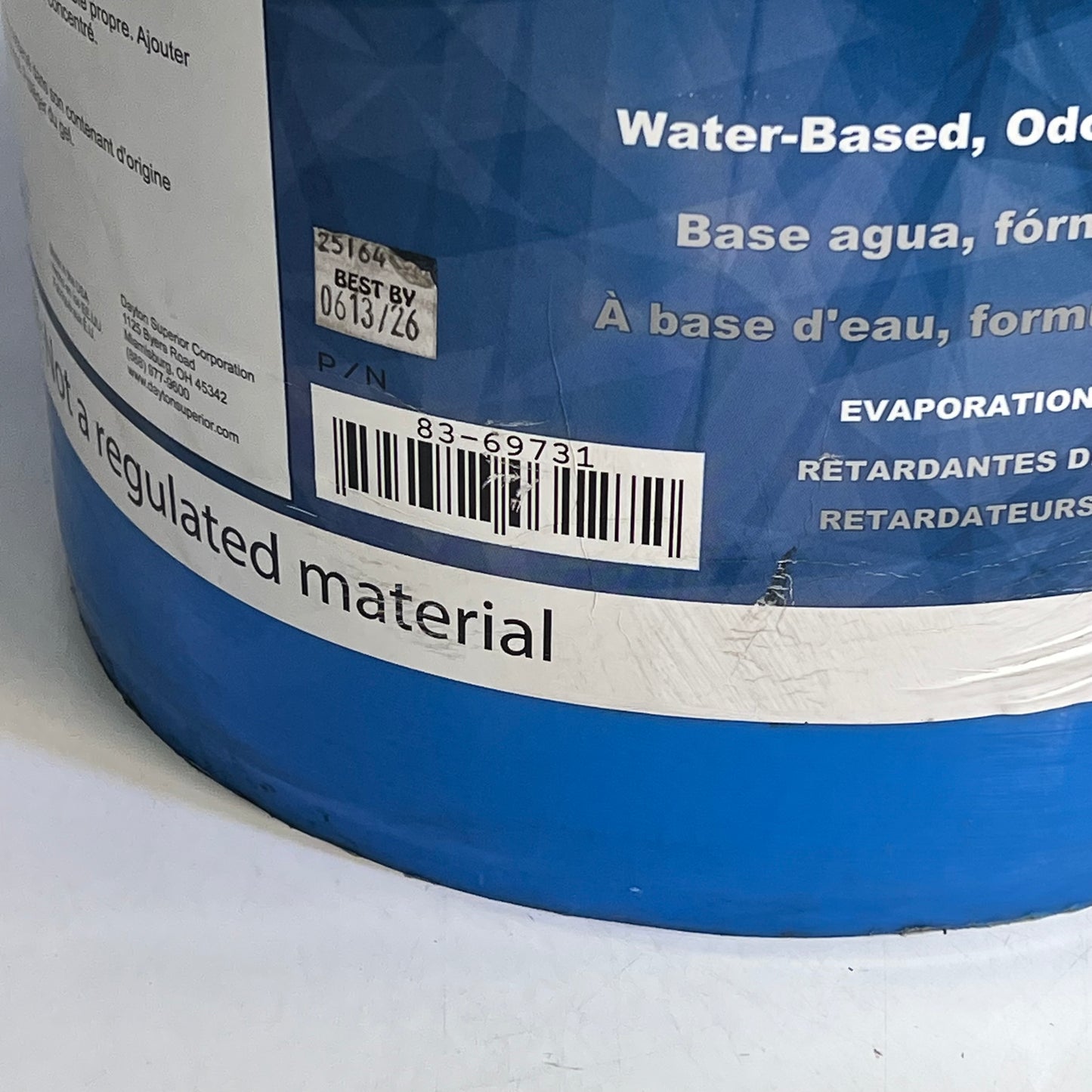 ZA@ DAYTON SUPERIOR  Aqua Film Concentrate J74 5 Gal Bucket 83-69731 BB 06/26 (As-is)