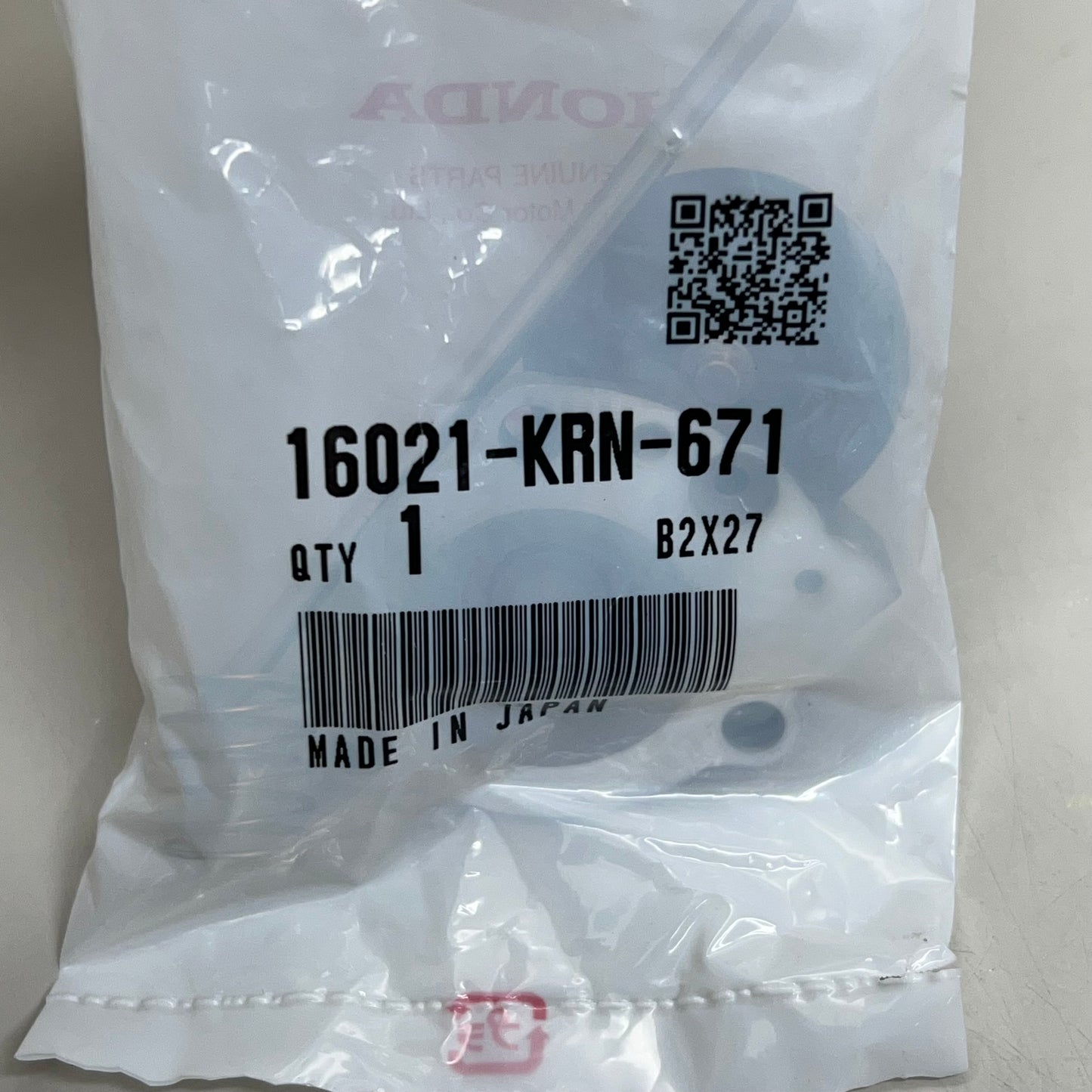 HONDA Diaphragm Pump Set Genuine OEM For Motorcycle 16021-KRN-671