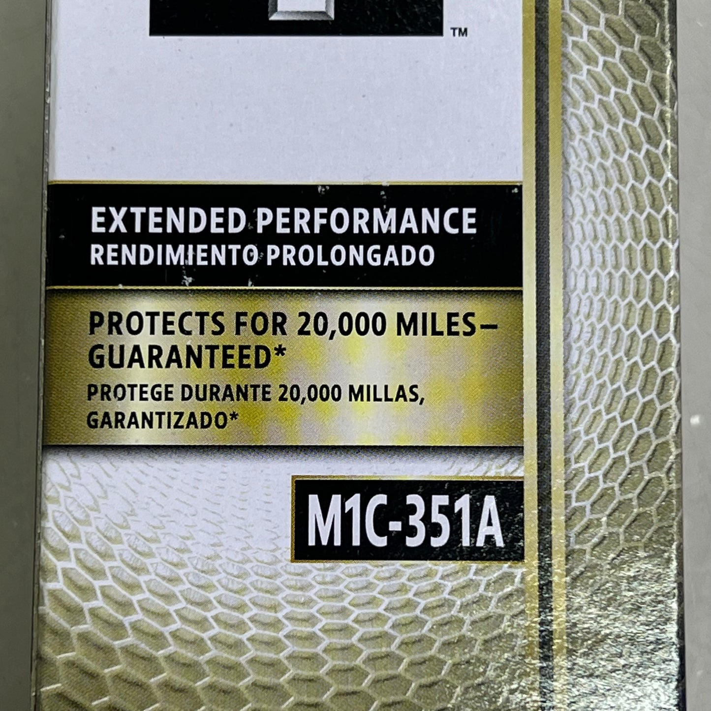 MOBIL ( 2 PACK) 1 Engine Oil Filter Extended Performance 20,000 Mile Protection M1C-351A