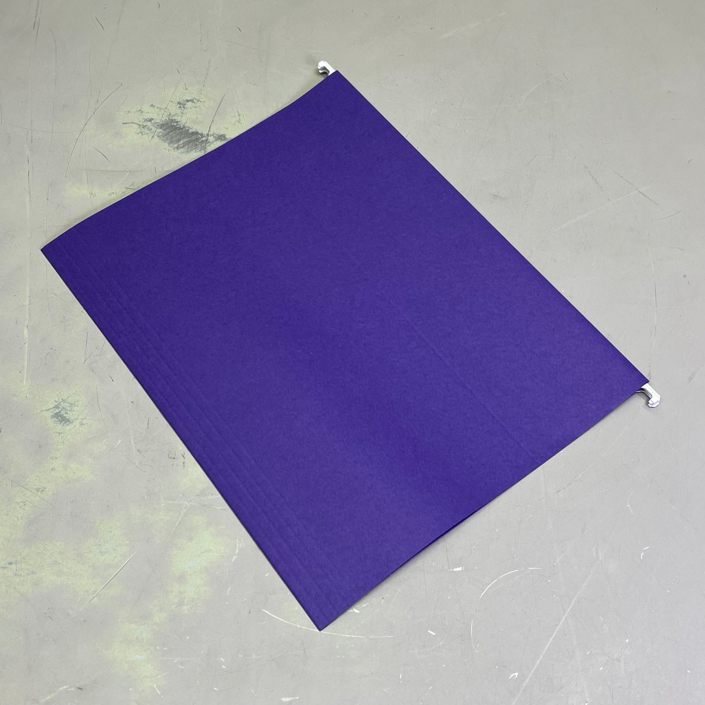 SMEAD (25 PACK) Hanging File Folders Letter Sz 1/5 Cut Tabs Purple 64072