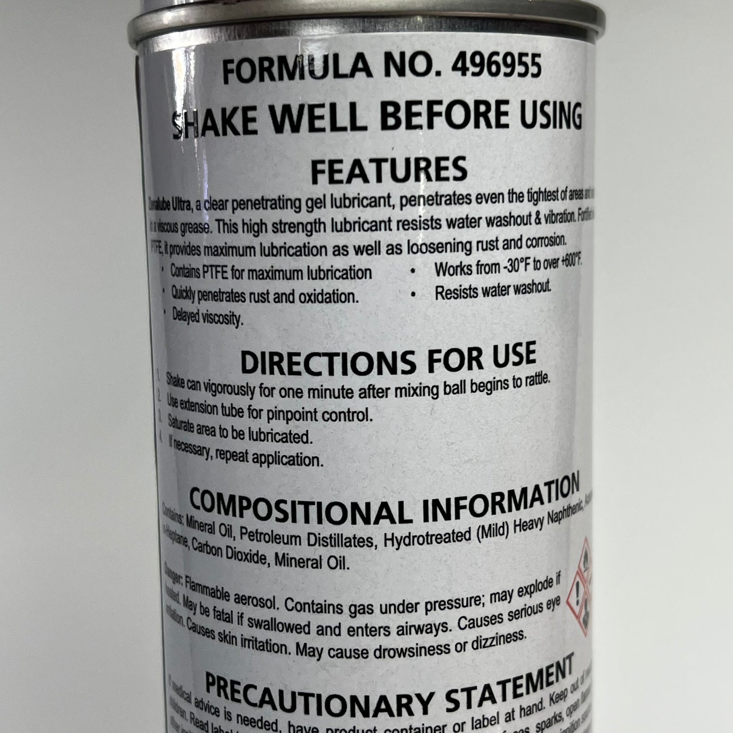 ZENALUBE (12 PACK) Ultra Ptfe Gel Lubricant Penetrating Gel 13oz Clear 7001834