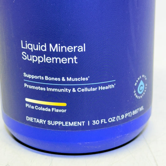 TRACE Cal/ Mag/ Zinc Liquid Mineral Supplement (30oz/Bottle) Piña Colada - BB 01/27