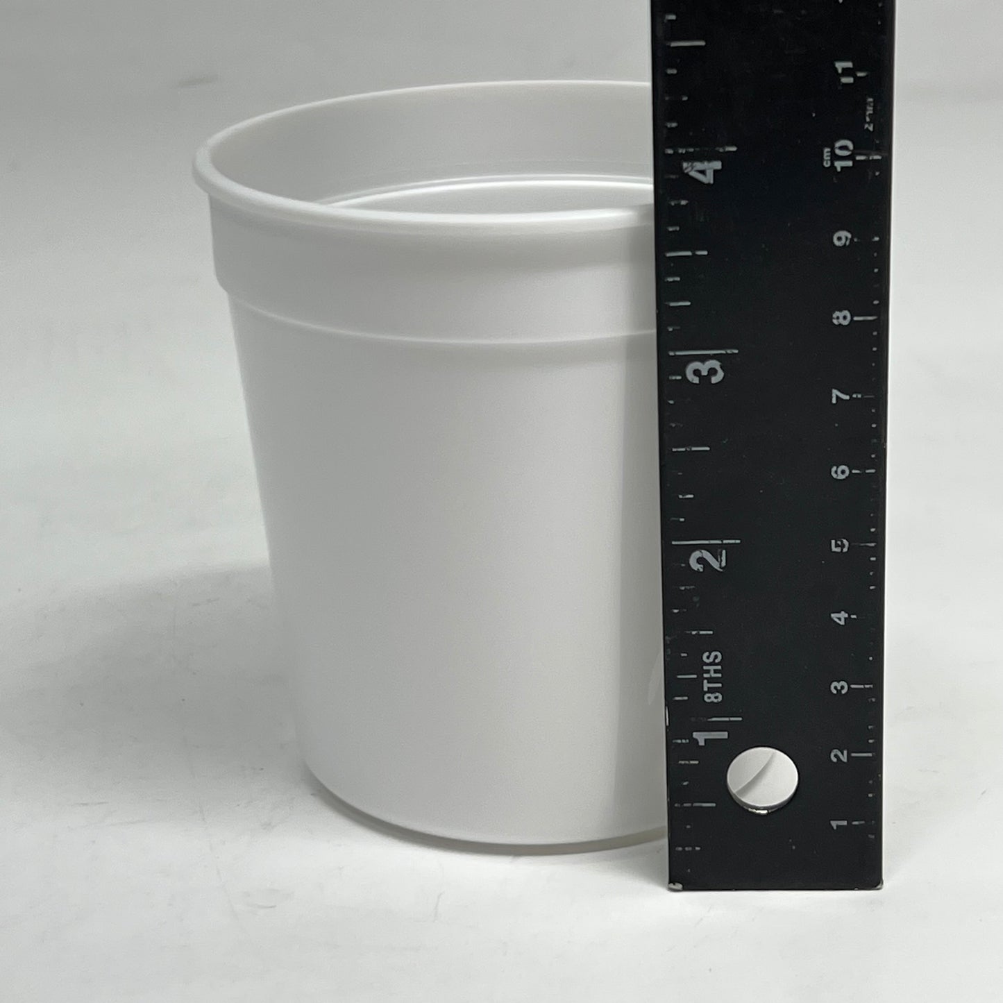 ZA@ BERRY (500 PACK) 15 Oz. White Plastic Containers/Tubs T30915CP