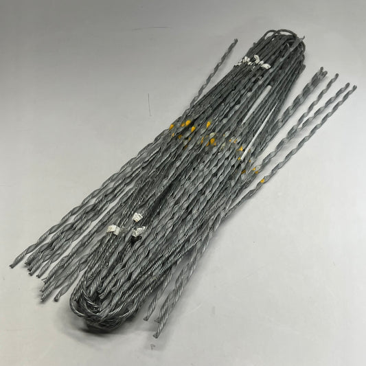 PREFORMED (25 PACK) 1/4" False Dead end 36"L "Yellow" Galvanized Steel GFDE-2121