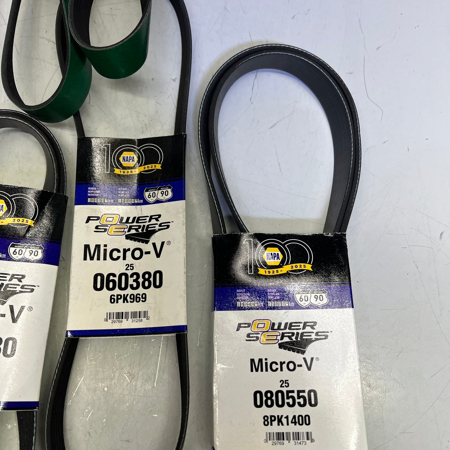 ZA@ NAPA (22.9 POUNDS) Assorted Box of Serpentine / V-Belt Parts Black