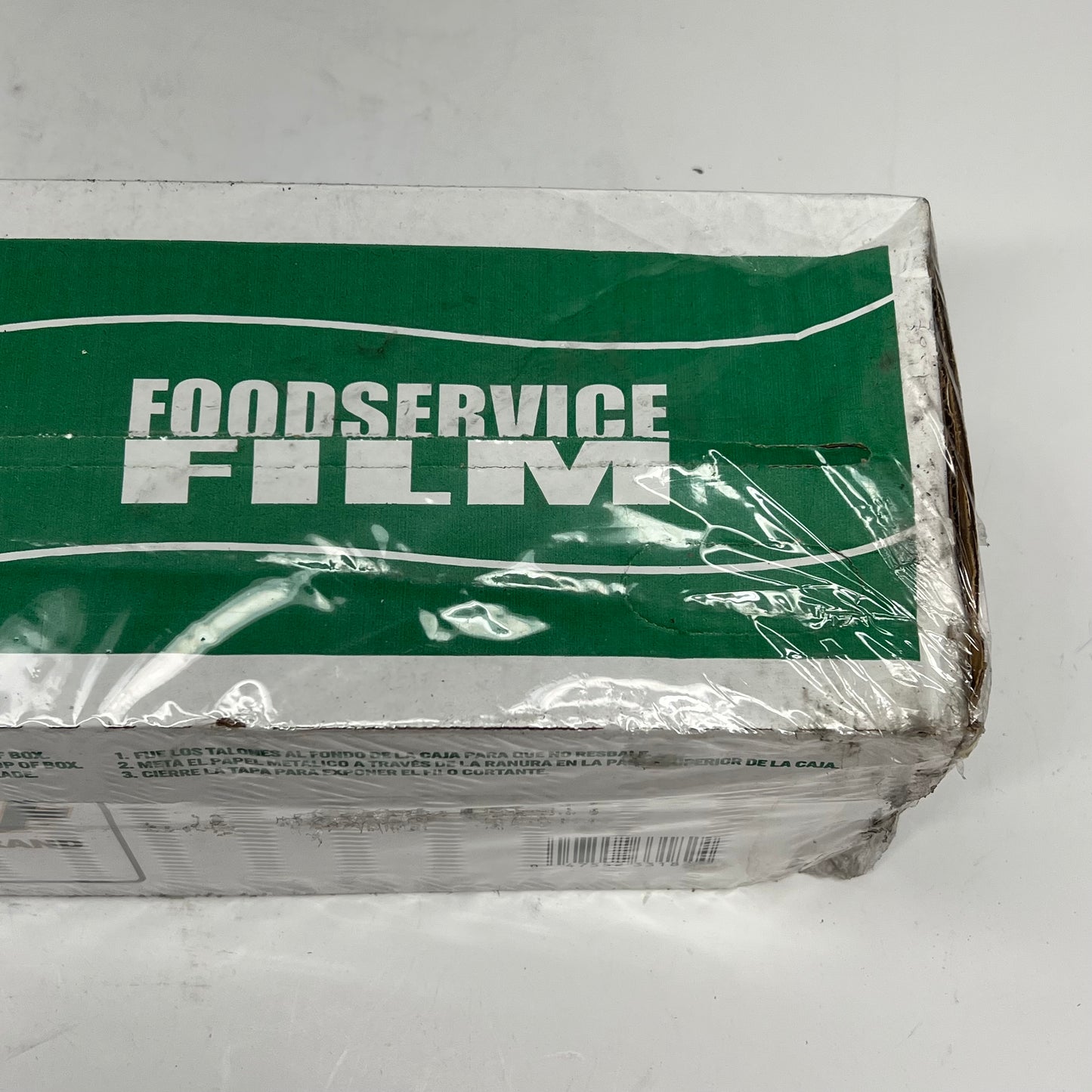 ZA@ TUFF BRAND Food Service Plastic Wrap Roll 18"x2000' Clear 36751 (As-Is)