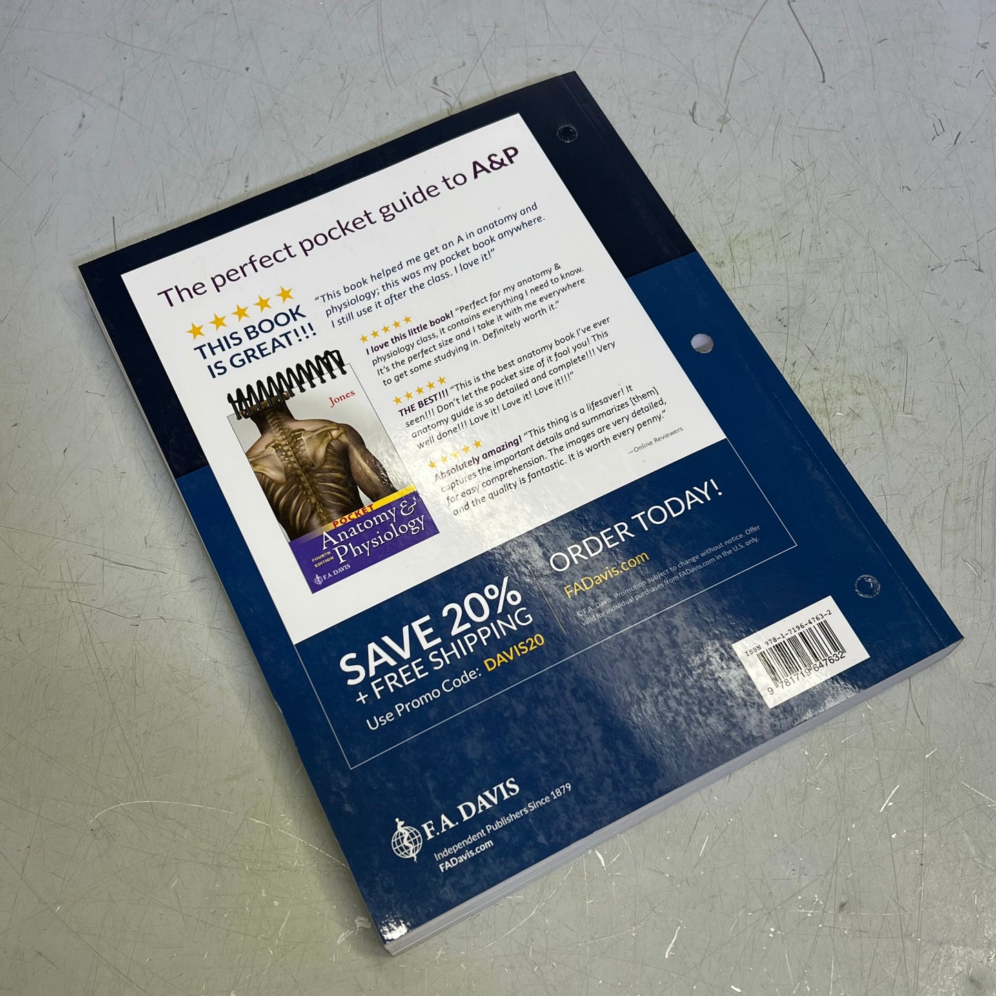 STUDY GUIDE FOR UNDERSTANDING ANATOMY & PHYSIUOLOGY 4TH ED Paperback Book