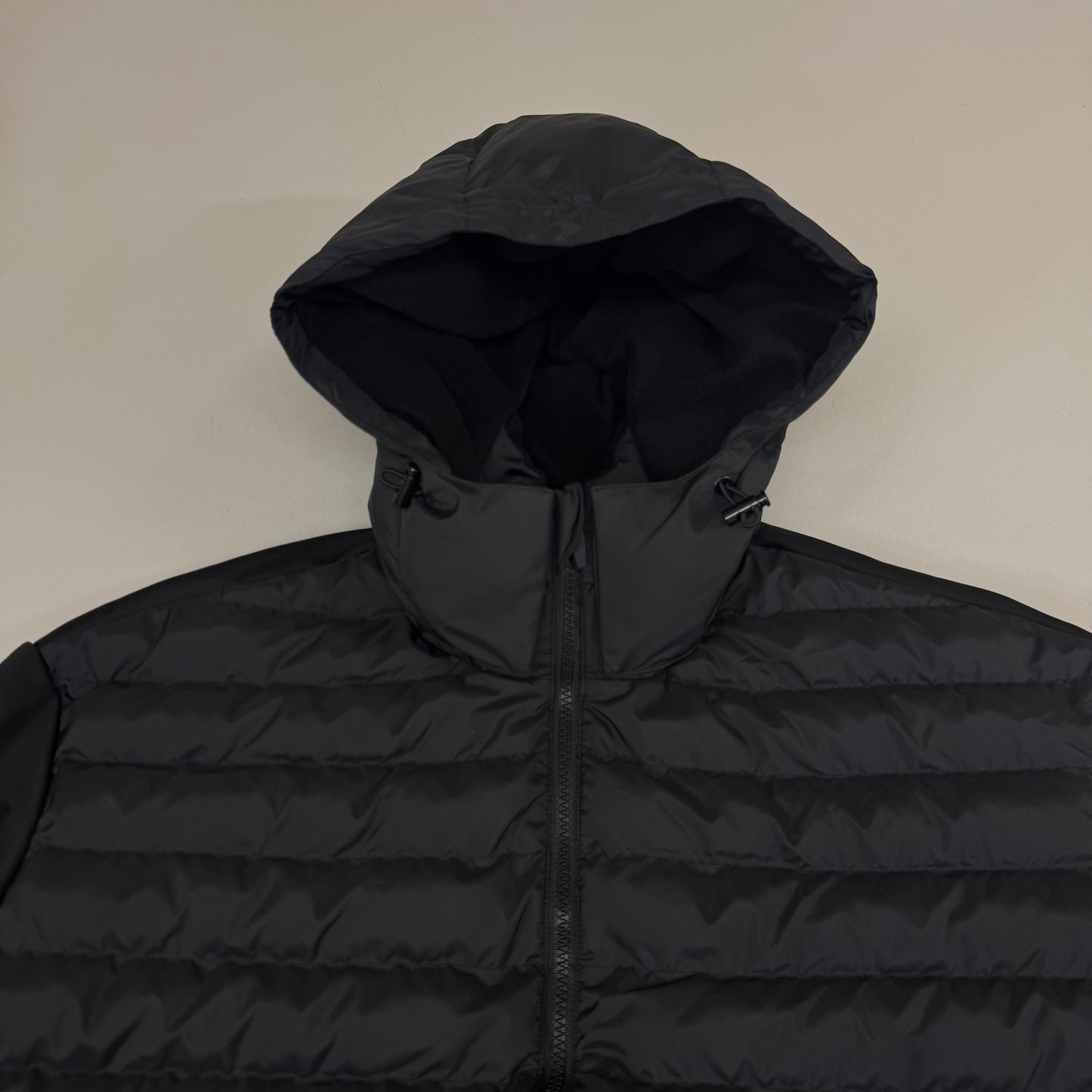 SAMSHIELD Sloane Equestrian Quilted Winter Coat Fleece Men's Sz L Black