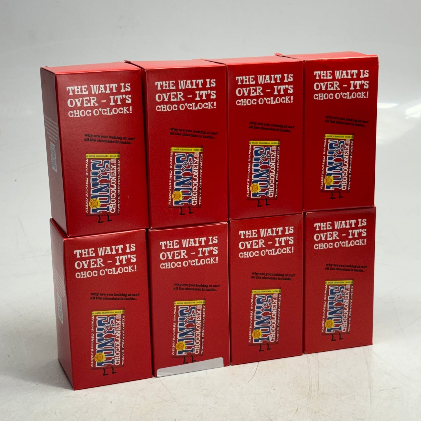 ZA@ TONY'S (32 PACK) Chocolonely Top 3 Milk Chocolate Variety Bundle 180gr BB 09/26