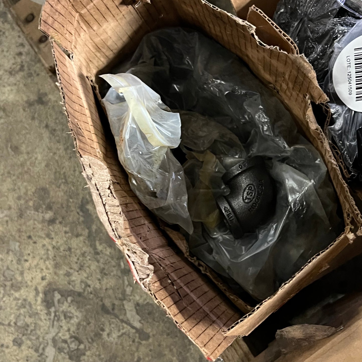 ZA@ Pallet of MIXED Assorted Hardware, Bucket Foam Cooler, & Sticker Labels (AS-IS)