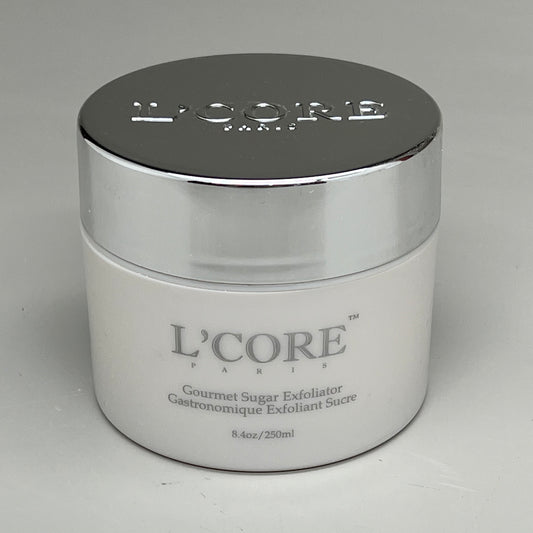 ZA@ L'CORE Gourmet Sugar Exfoliator 8.4 oz BB 24 Months After Opening