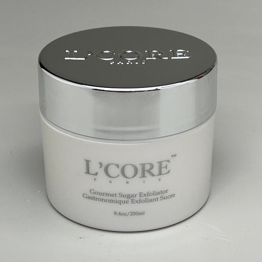 ZA@ L'CORE Gourmet Sugar Exfoliator 8.4 oz BB 24 Months After Opening A