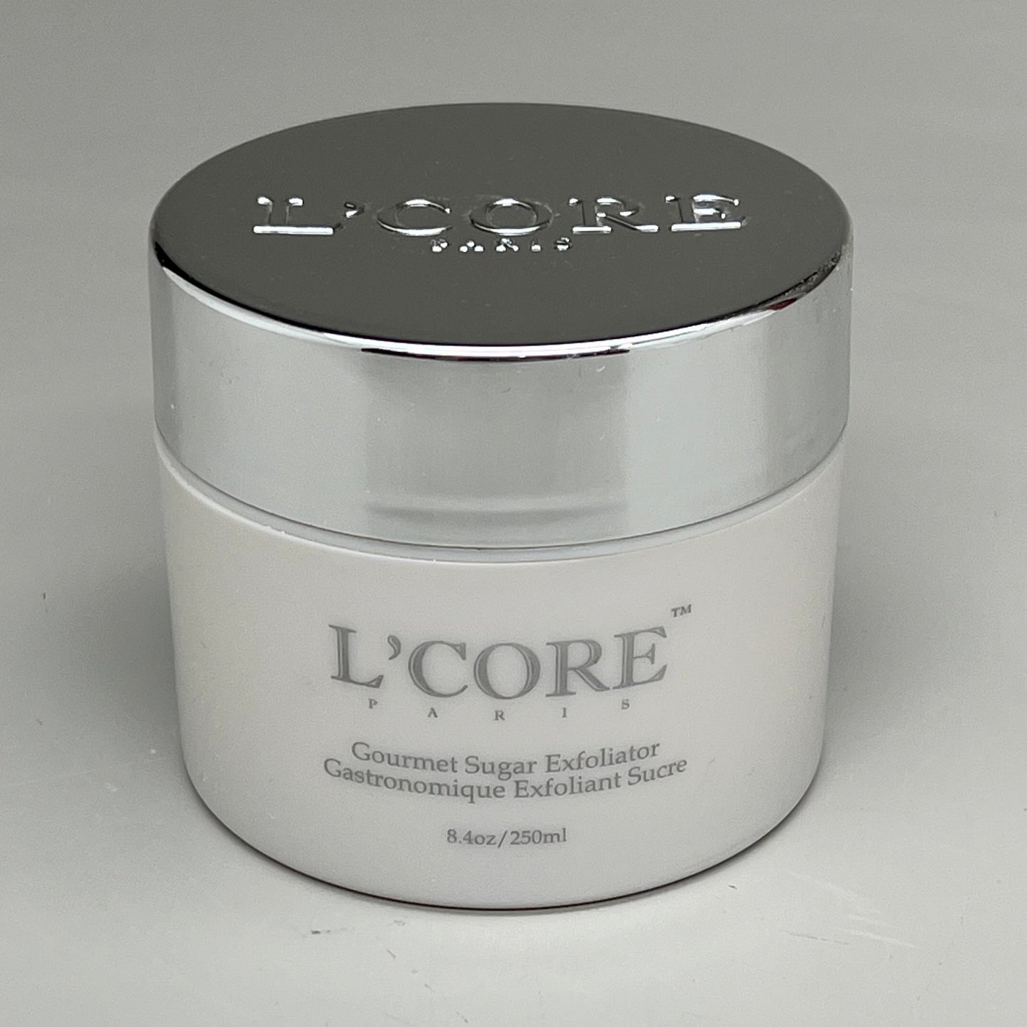 ZA@ L'CORE Gourmet Sugar Exfoliator 8.4 oz BB 24 Months After Opening B