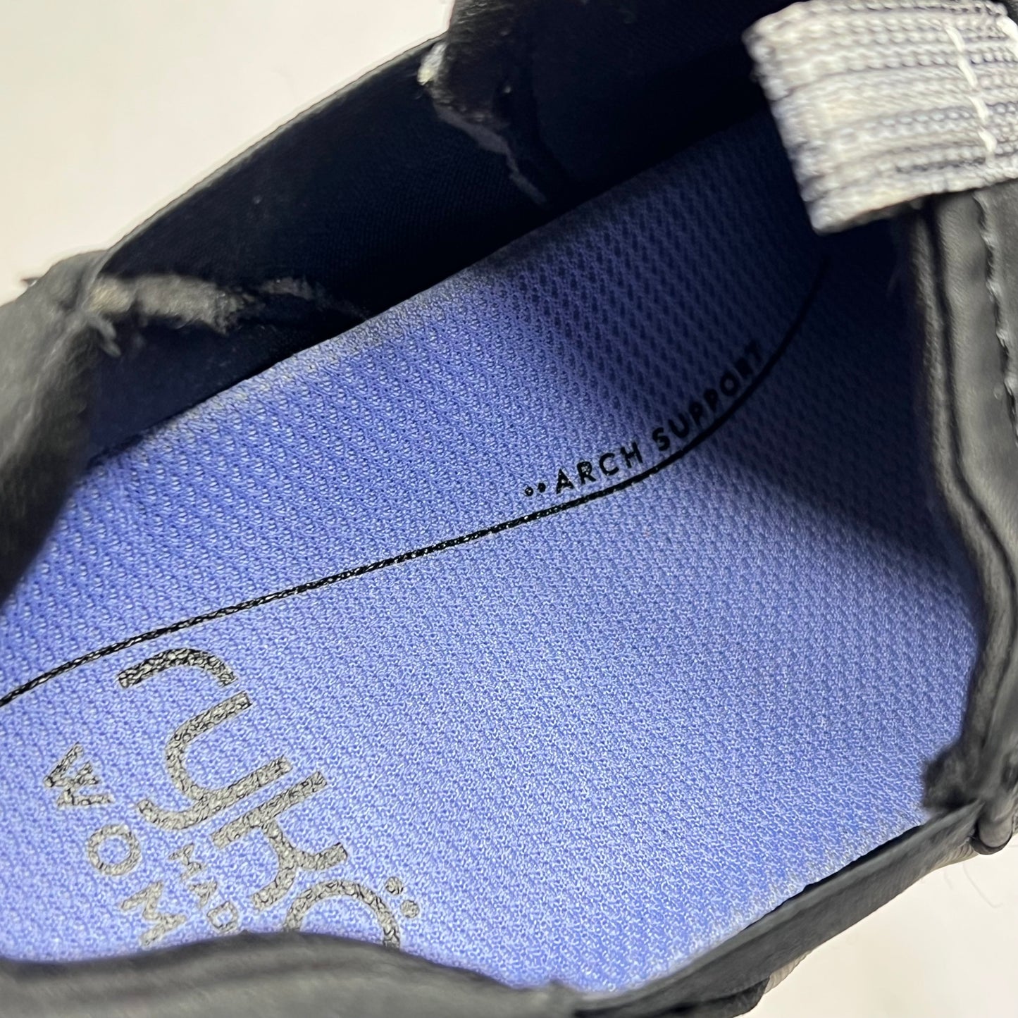 RYKA Quilted Slip-ons Pursuit Sneakers Arch Support Women's Sz 7M Black 33606