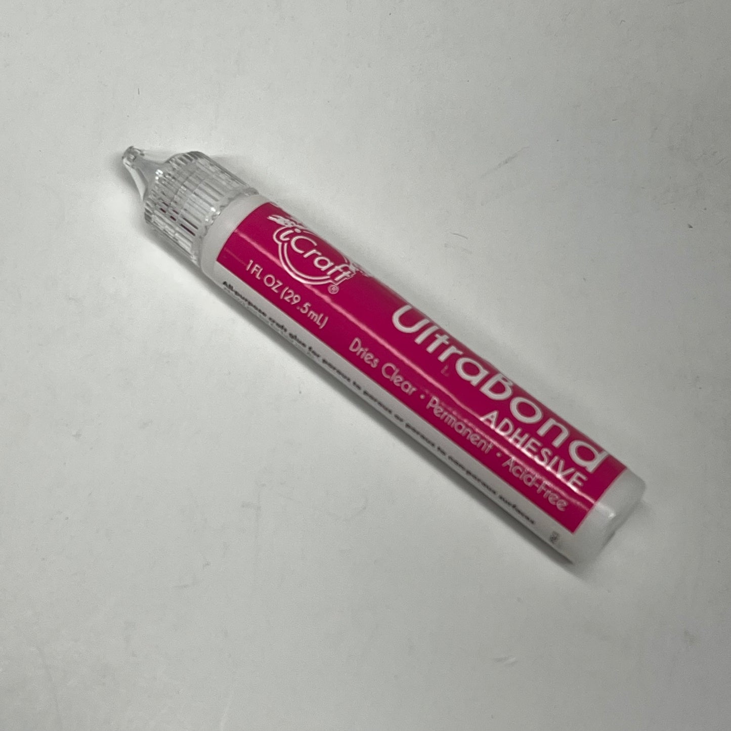 ZA@ ICRAFT (3 PACK) All Purpose Ultra Glue Permanent Acid Free 1 Fl Oz Clear 5609