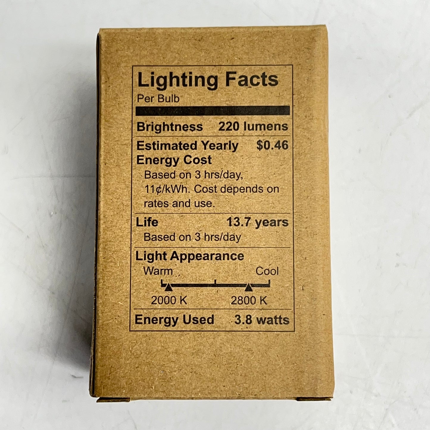 TALA Lighting Replacement Porcelain Sphere W/ Bulb 6.5" Matte White Dim To Warm