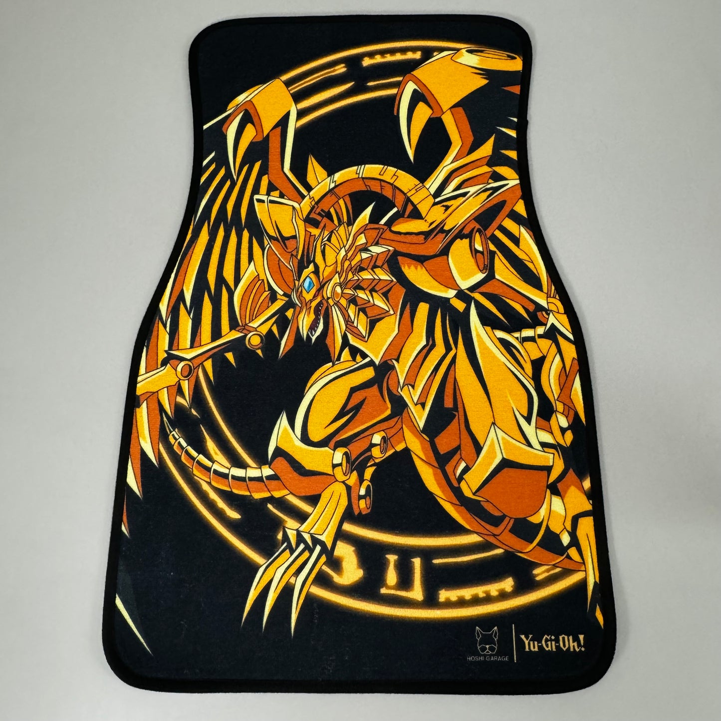 HOSHI GARAGE (SET OF 2) YU-GI-OH! Matching Wing Dragon of Ra Universal Car Mat