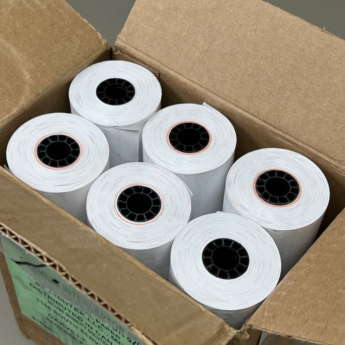 PRINTEK LLC (6 PACK) Thermal Receipt Paper 8.5" X 78 Linear Feet Per Roll 820/80