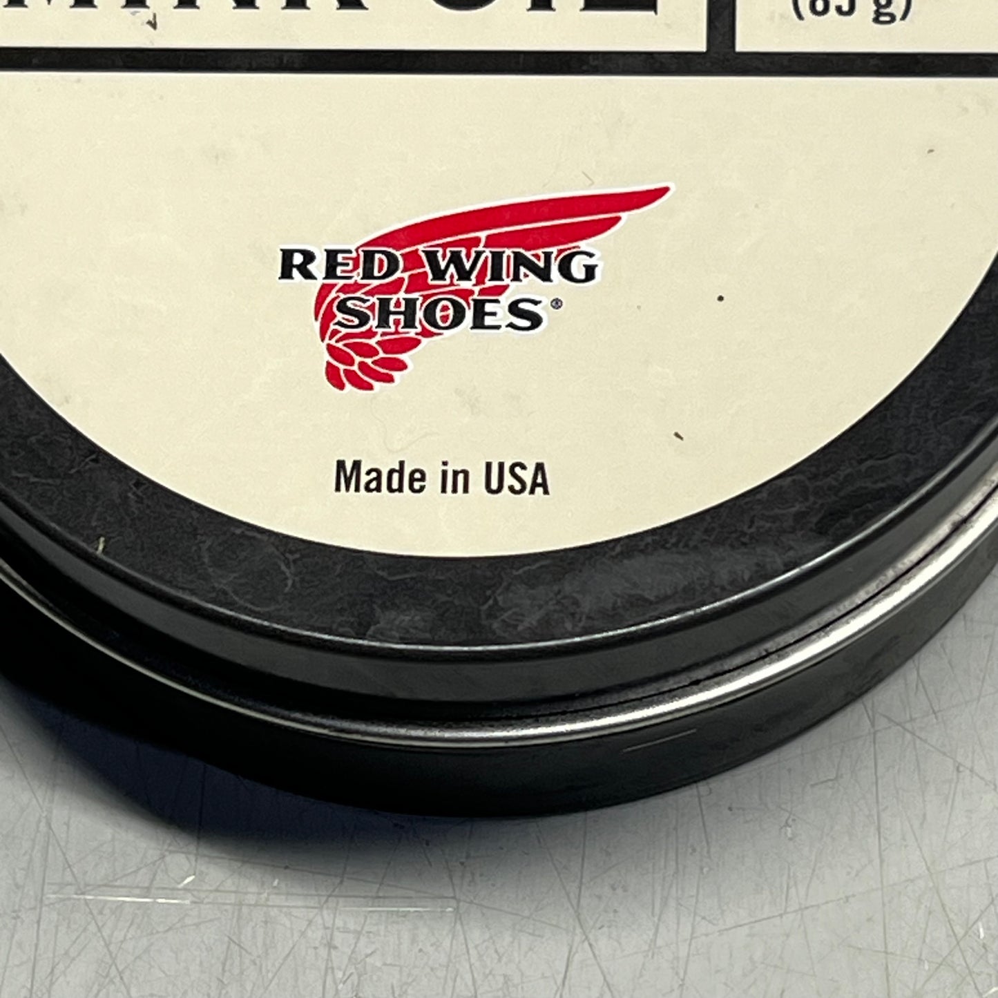 RED WING SHOES Mink Oil Leather Care Product Condition MADE IN USA 3oz 97105