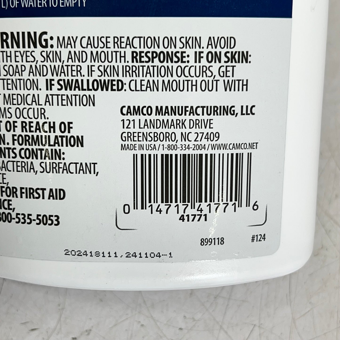 ZA@ CAMCO (2 PACK) Tst Pro Most Powerful Formula Ever Breakthrough Enzyme Formula  32 fl oz 899117