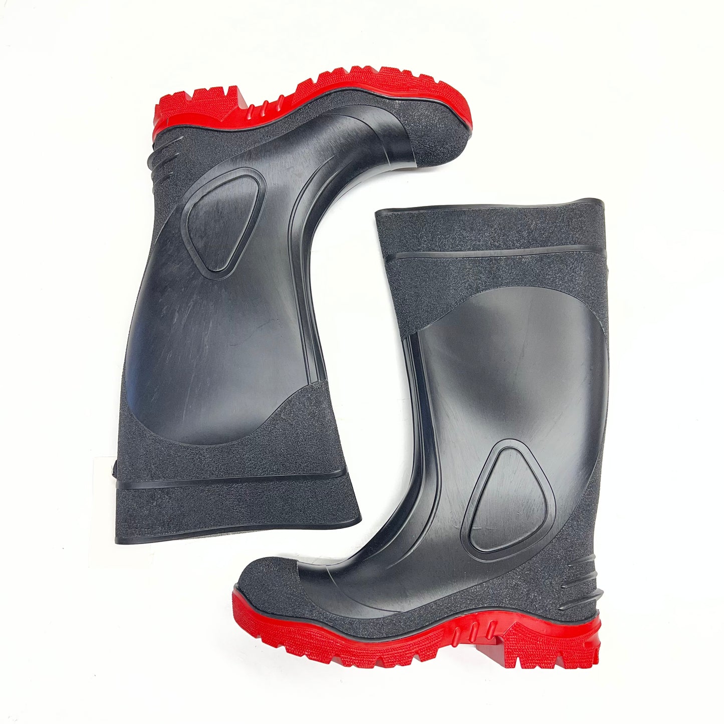KRAFT TOOLS Over-the-sock PVC Construction Boots Men's Sz 12 Black GG912